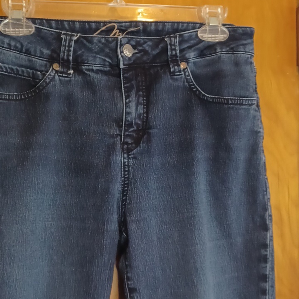 Miracle Body  Jeans Sz. 10. L.29.25". R.10". W.31". Flaw On Pocket In Pic. - Picture 4 of 10